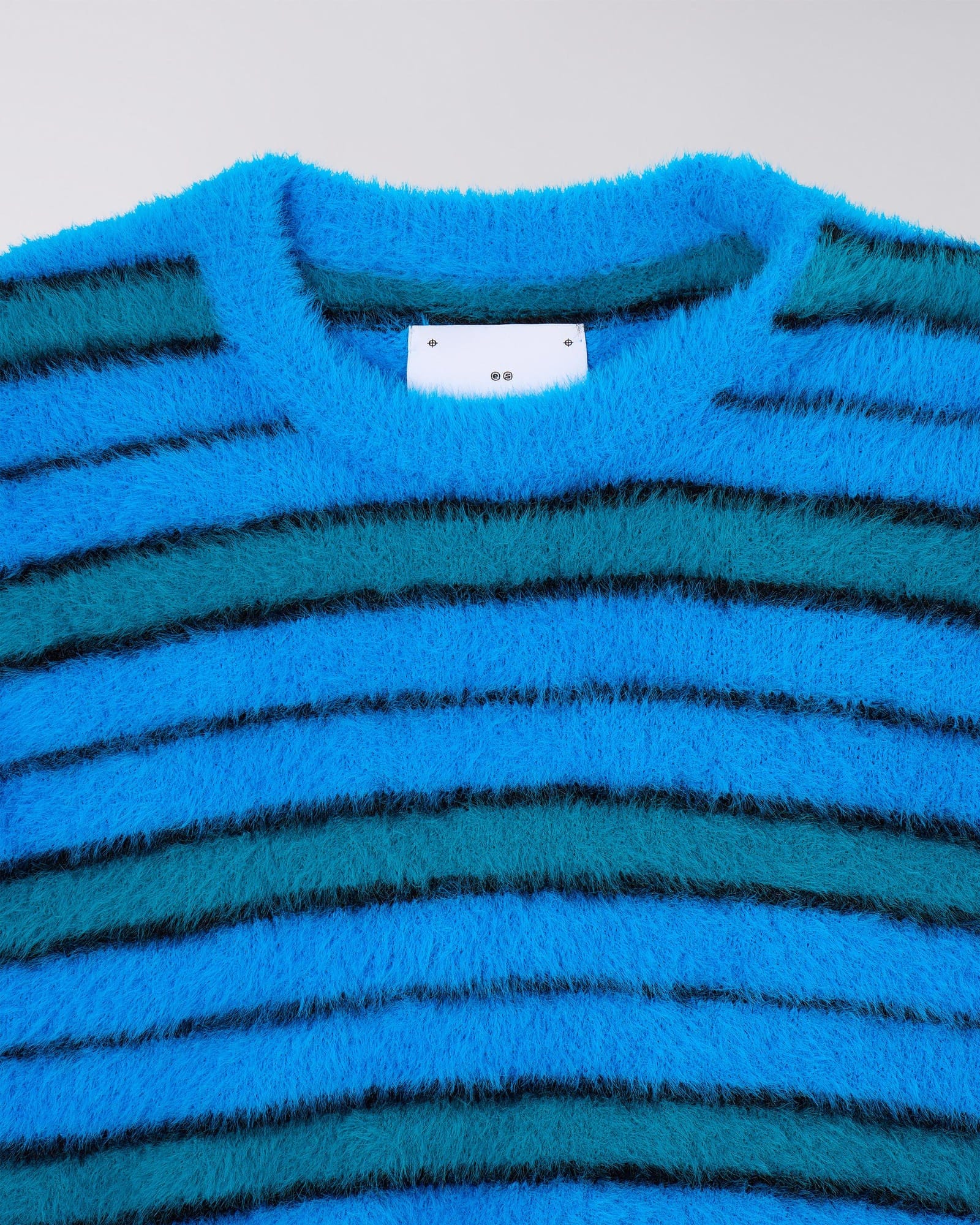 edwin maglioni Striped Hairy Sweater