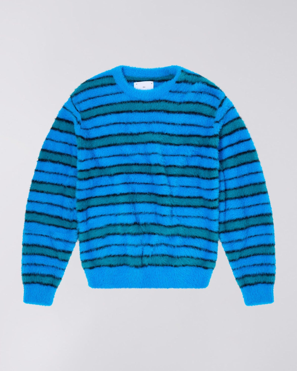 edwin maglioni Striped Hairy Sweater