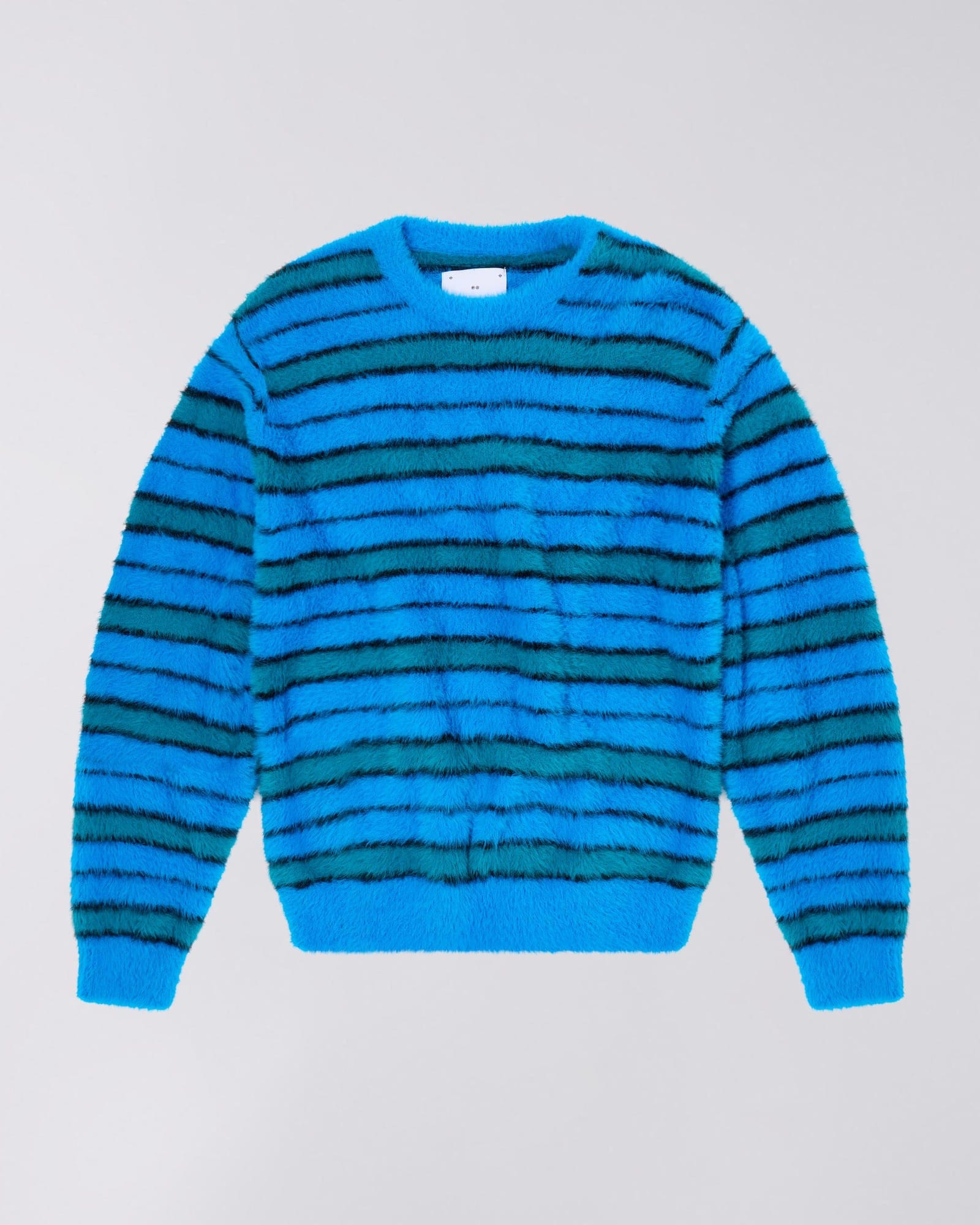 edwin maglioni Striped Hairy Sweater