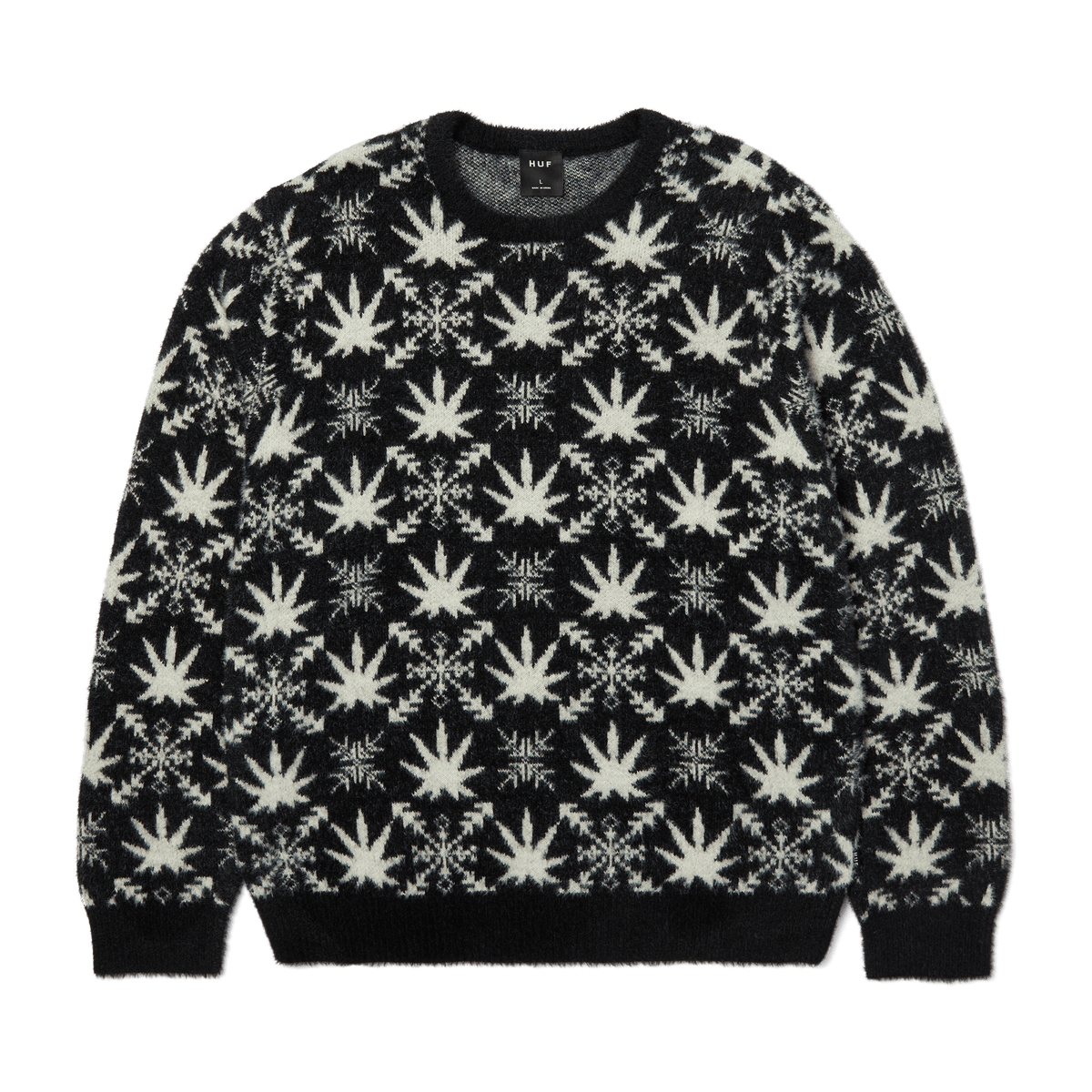 huf maglioni Arctic Plantlife Crewneck Sweater