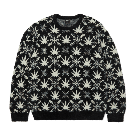 huf Arctic Plantlife Crewneck Sweater foto 1