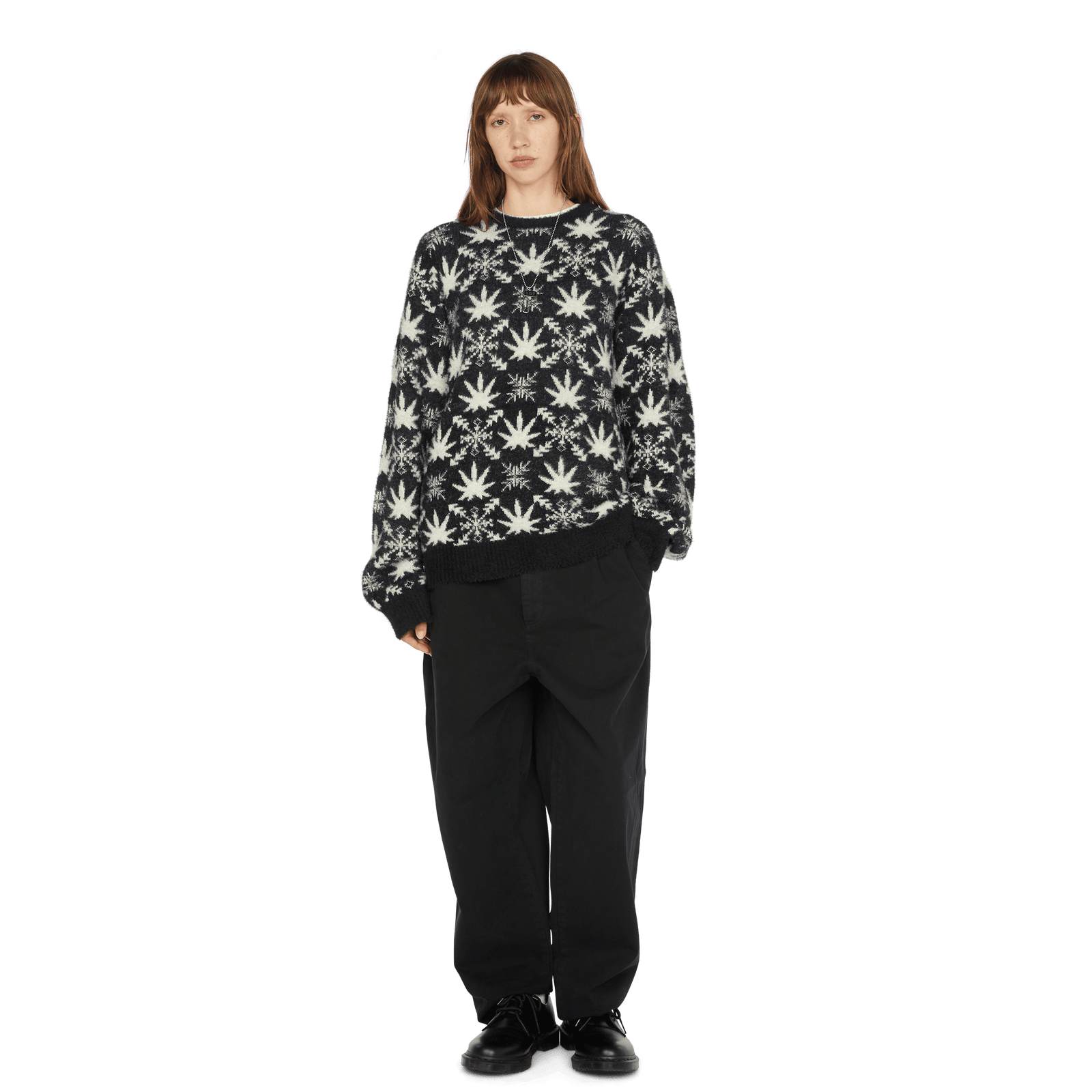 huf maglioni Arctic Plantlife Crewneck Sweater