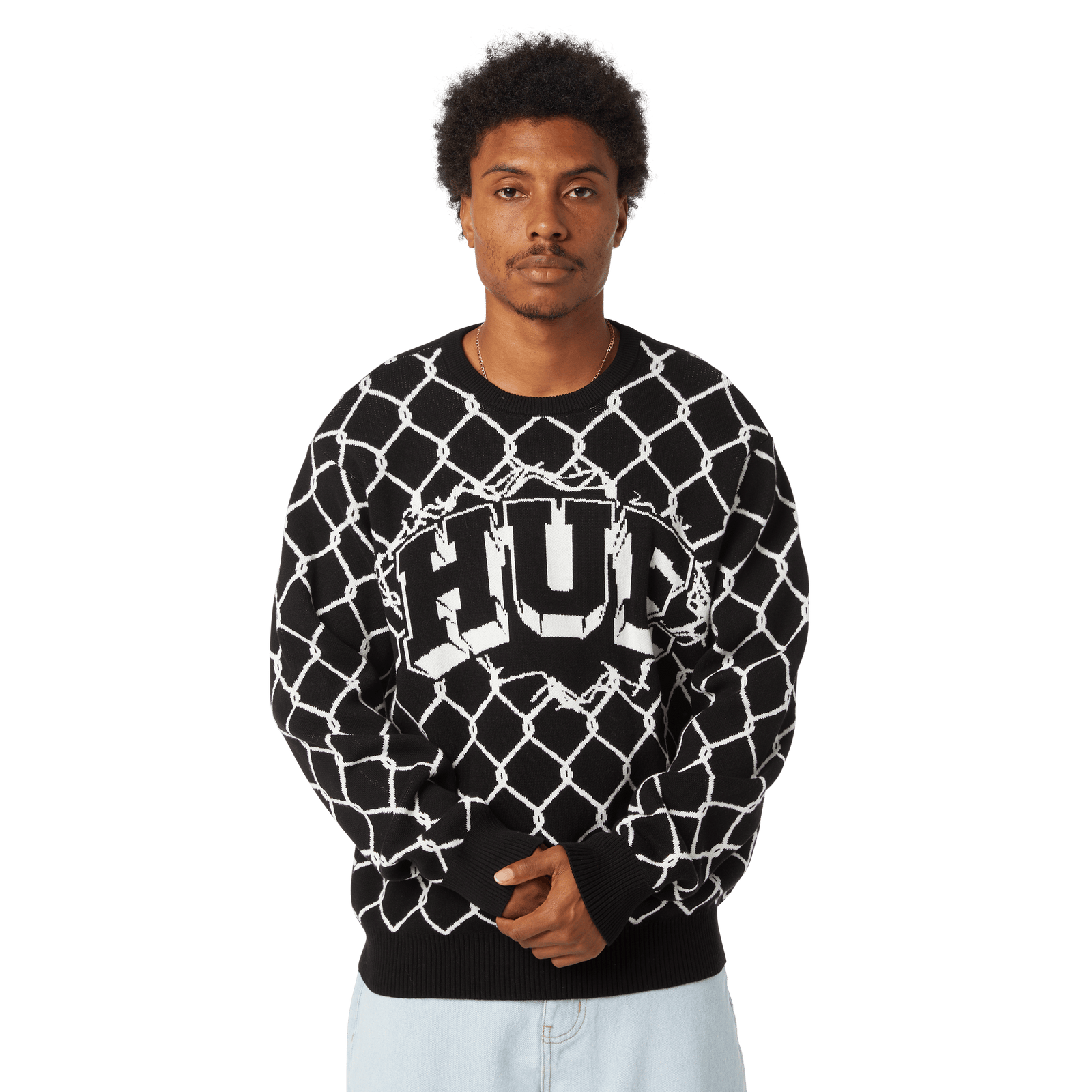huf maglioni Breakthrough Crewneck Sweater