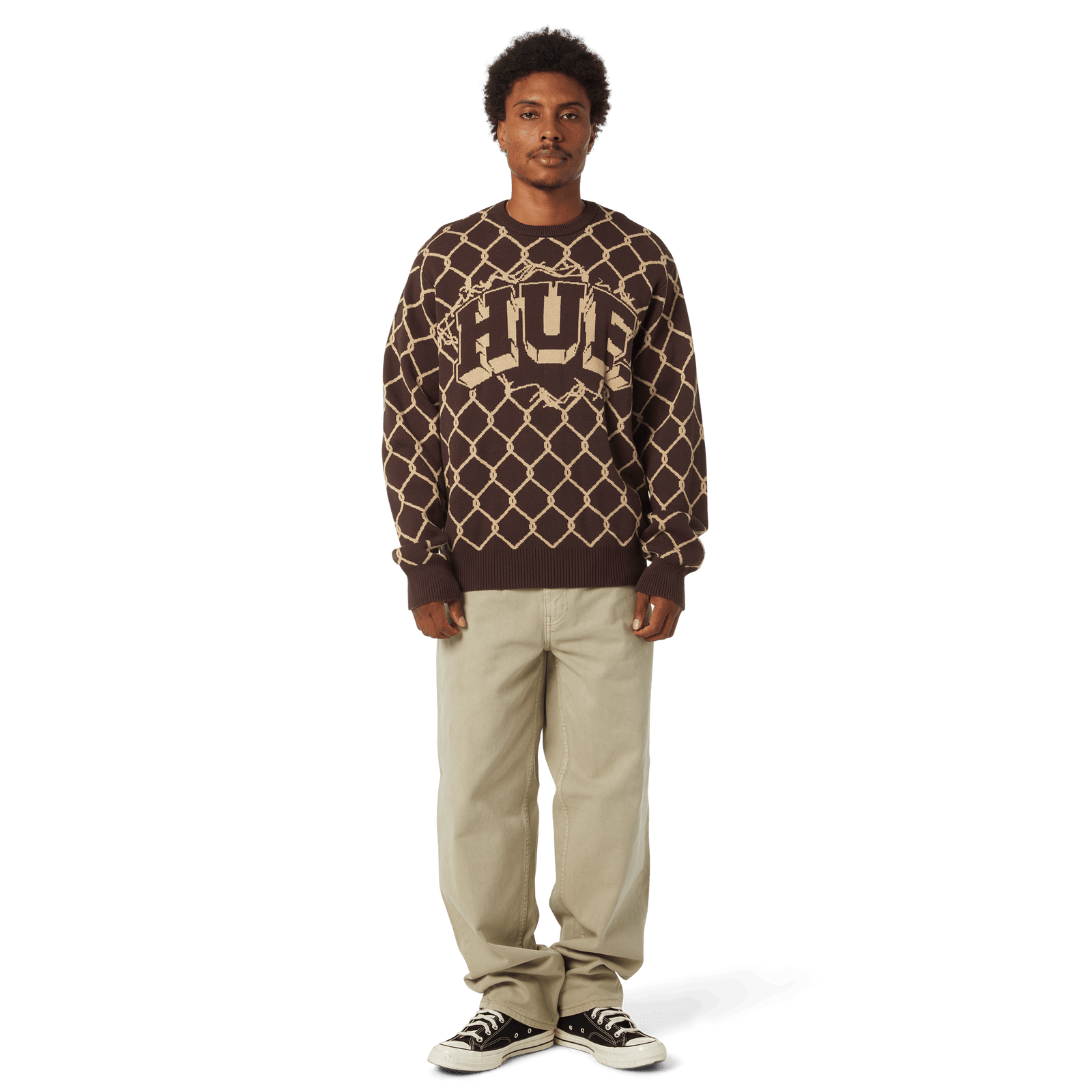 huf maglioni Breakthrough Crewneck Sweater