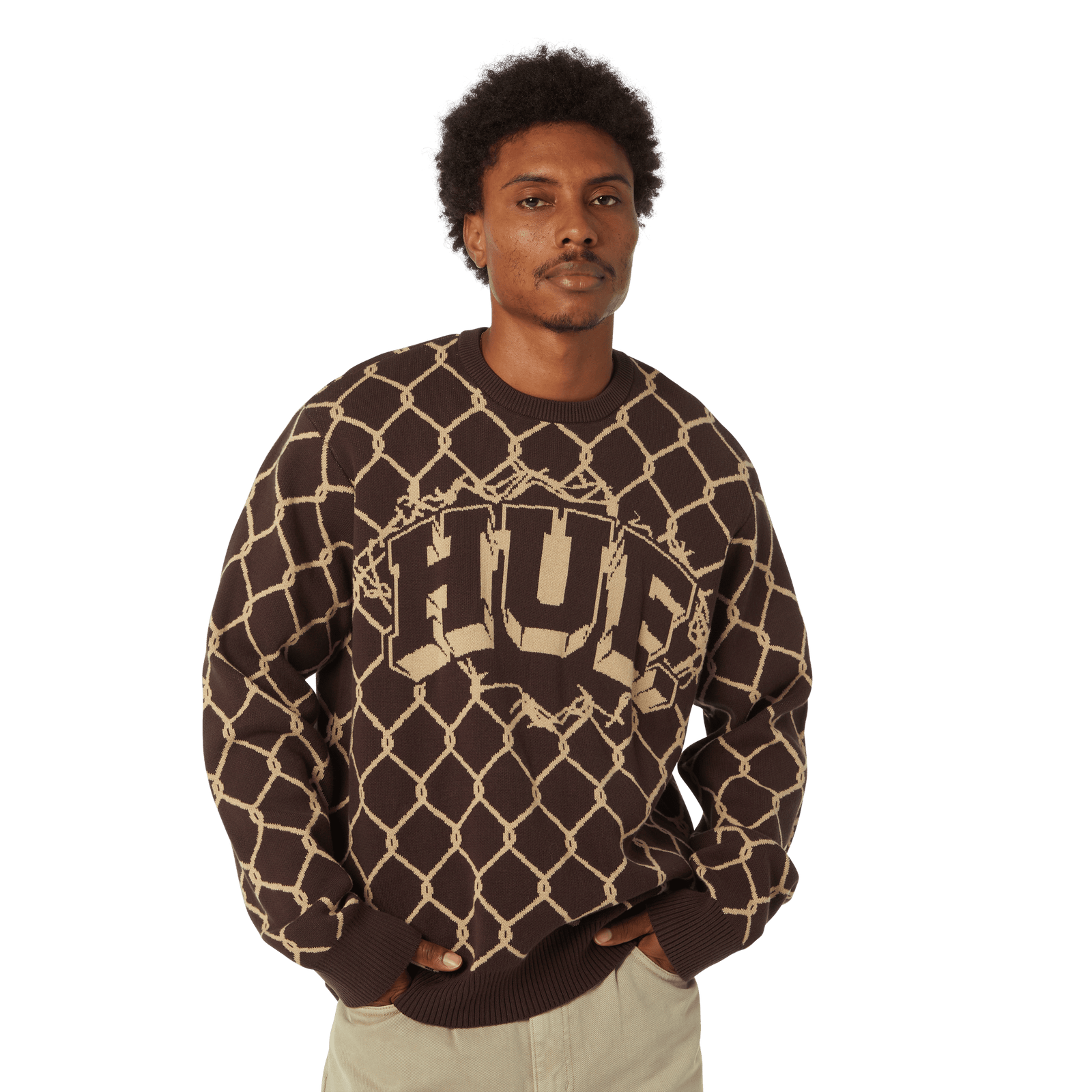 huf maglioni Breakthrough Crewneck Sweater