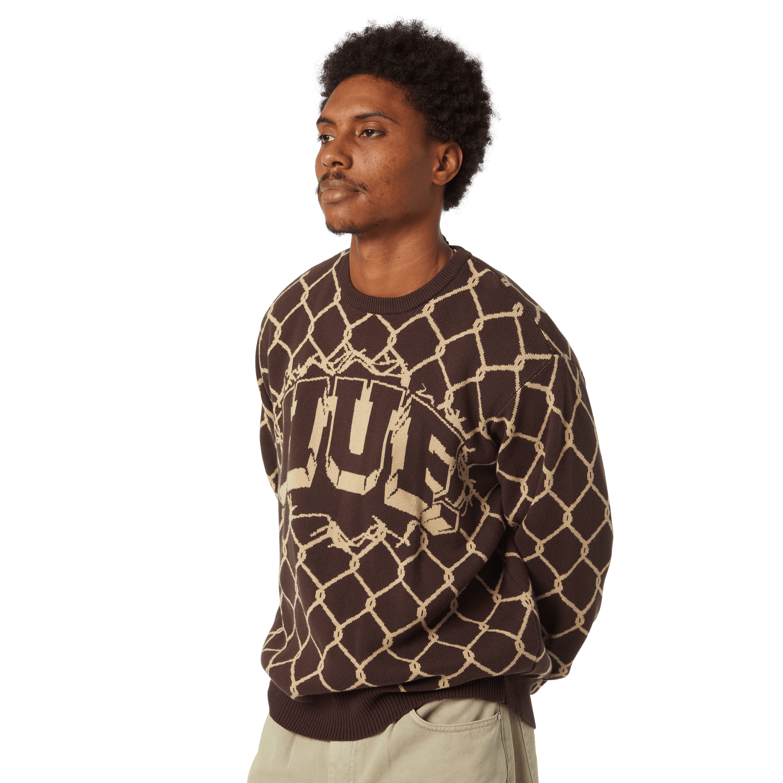 huf maglioni Breakthrough Crewneck Sweater