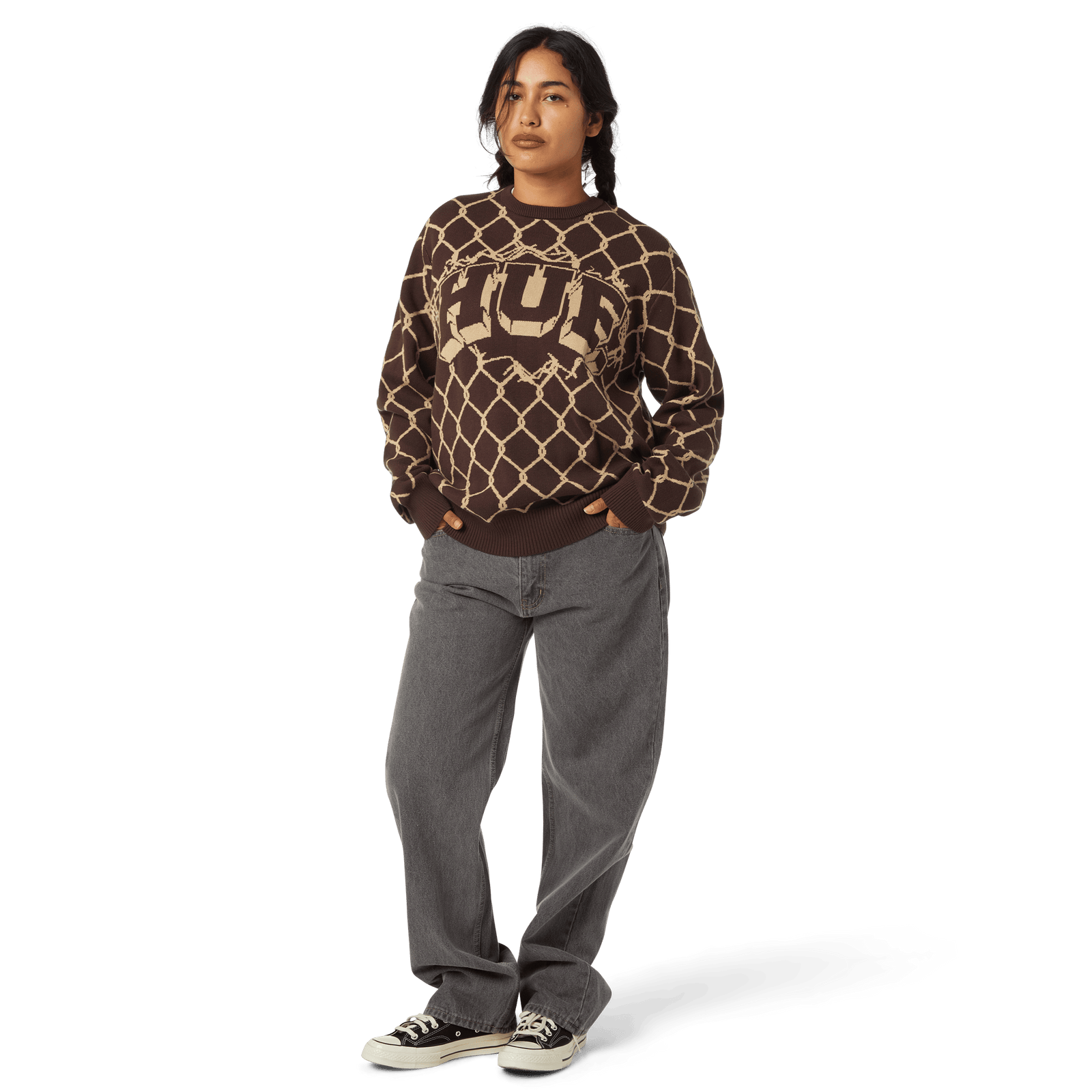 huf maglioni Breakthrough Crewneck Sweater