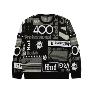 Dark Room Jacquard Knit Sweater