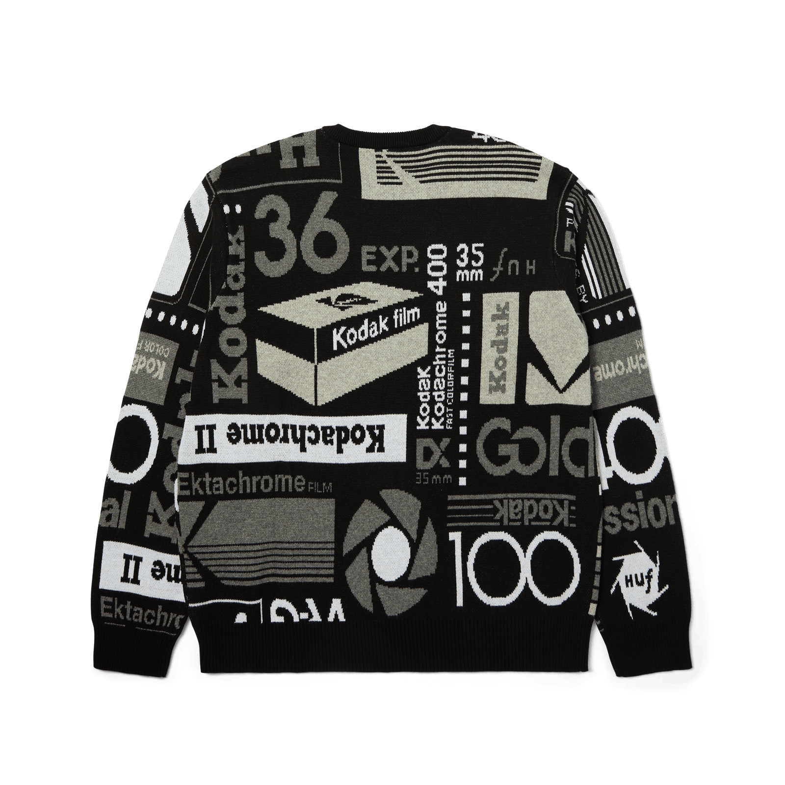 huf maglioni Dark Room Jacquard Knit Sweater