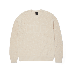 Grid Crewneck Sweater