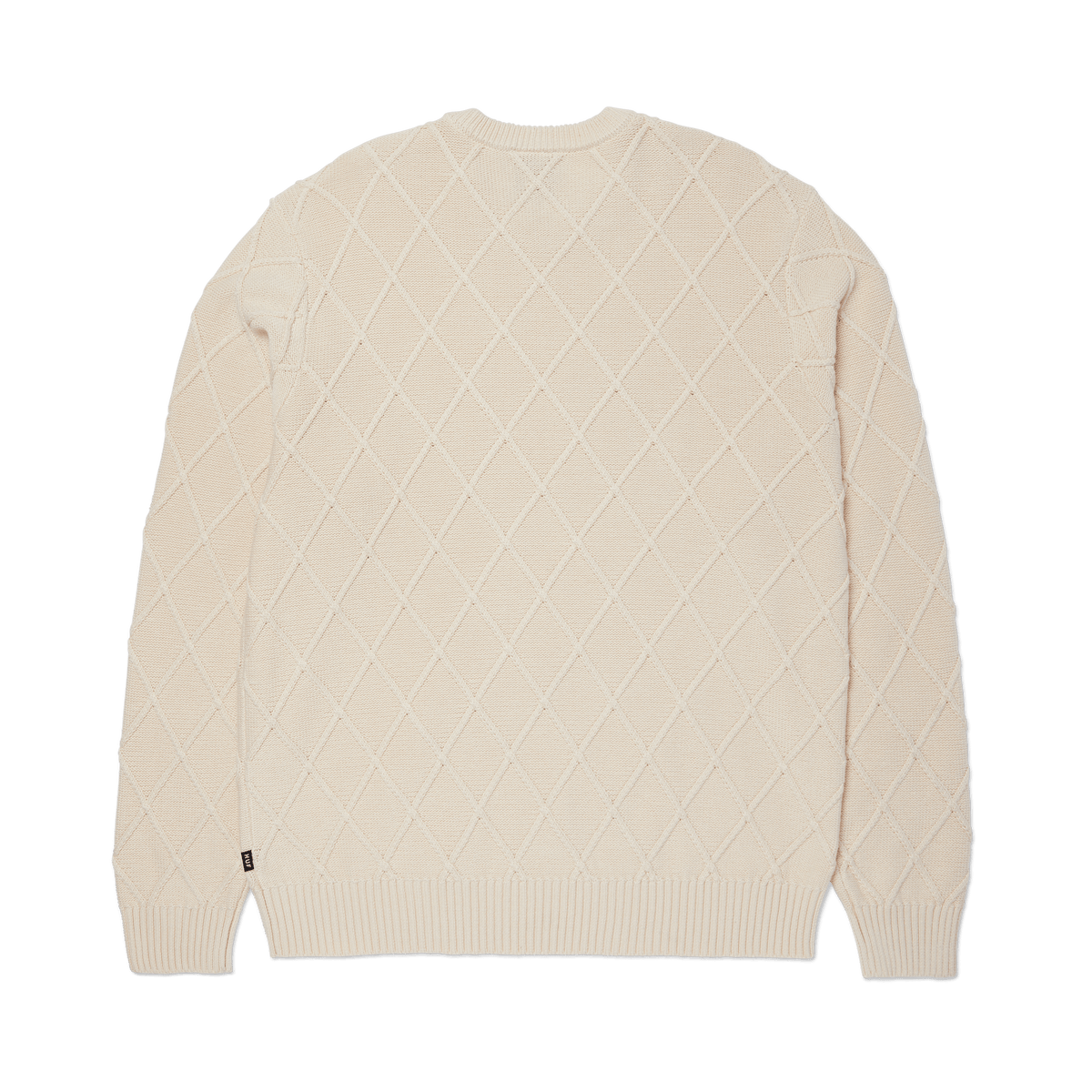 huf maglioni Grid Crewneck Sweater