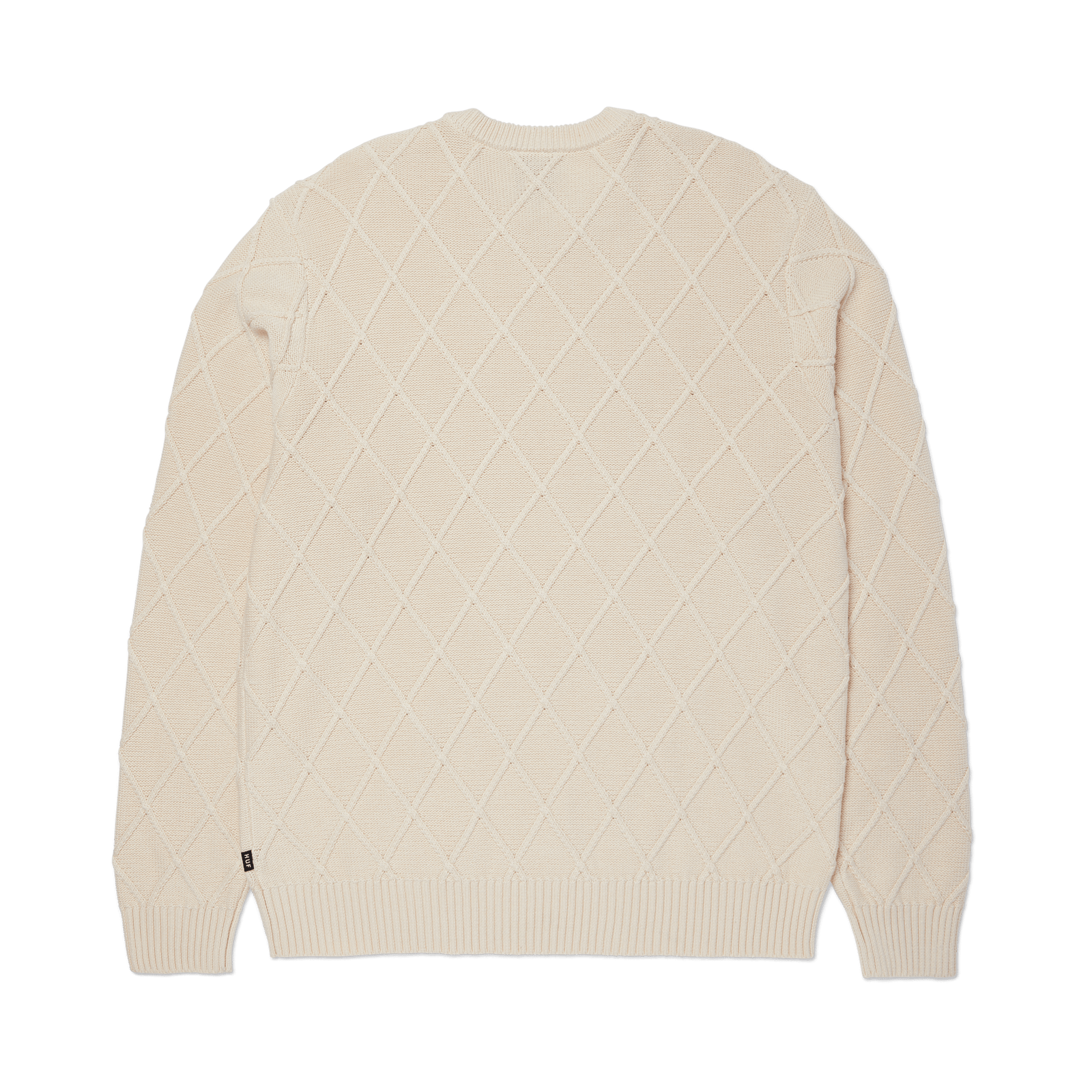 huf maglioni Grid Crewneck Sweater