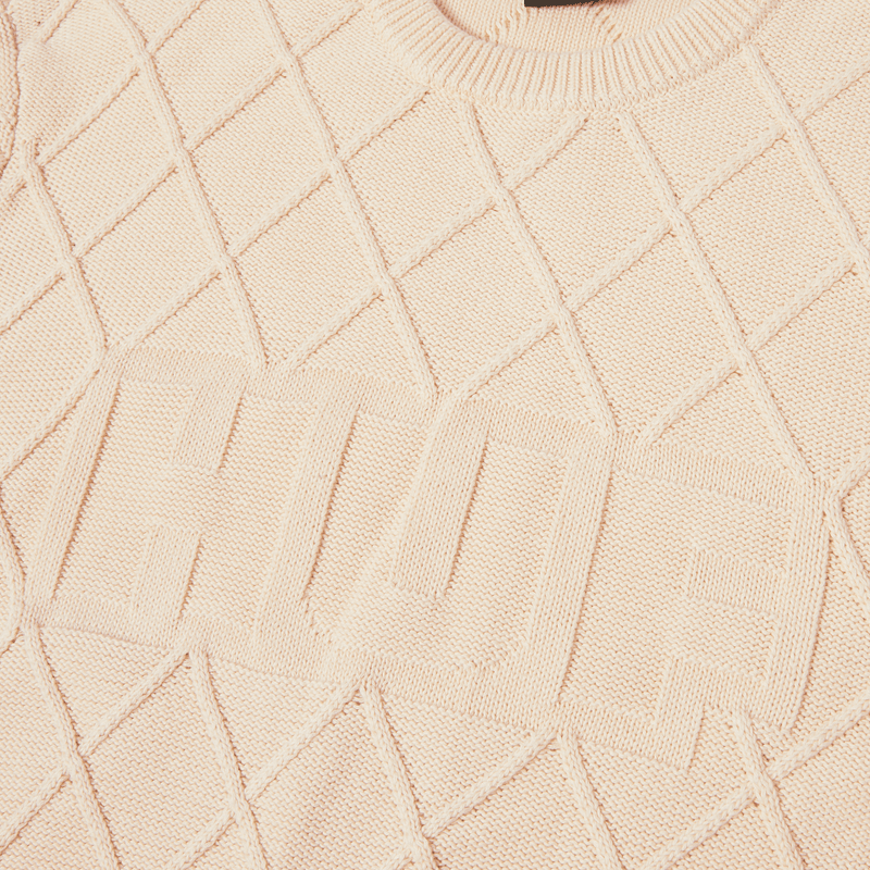huf maglioni Grid Crewneck Sweater