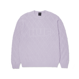Grid Crewneck Sweater