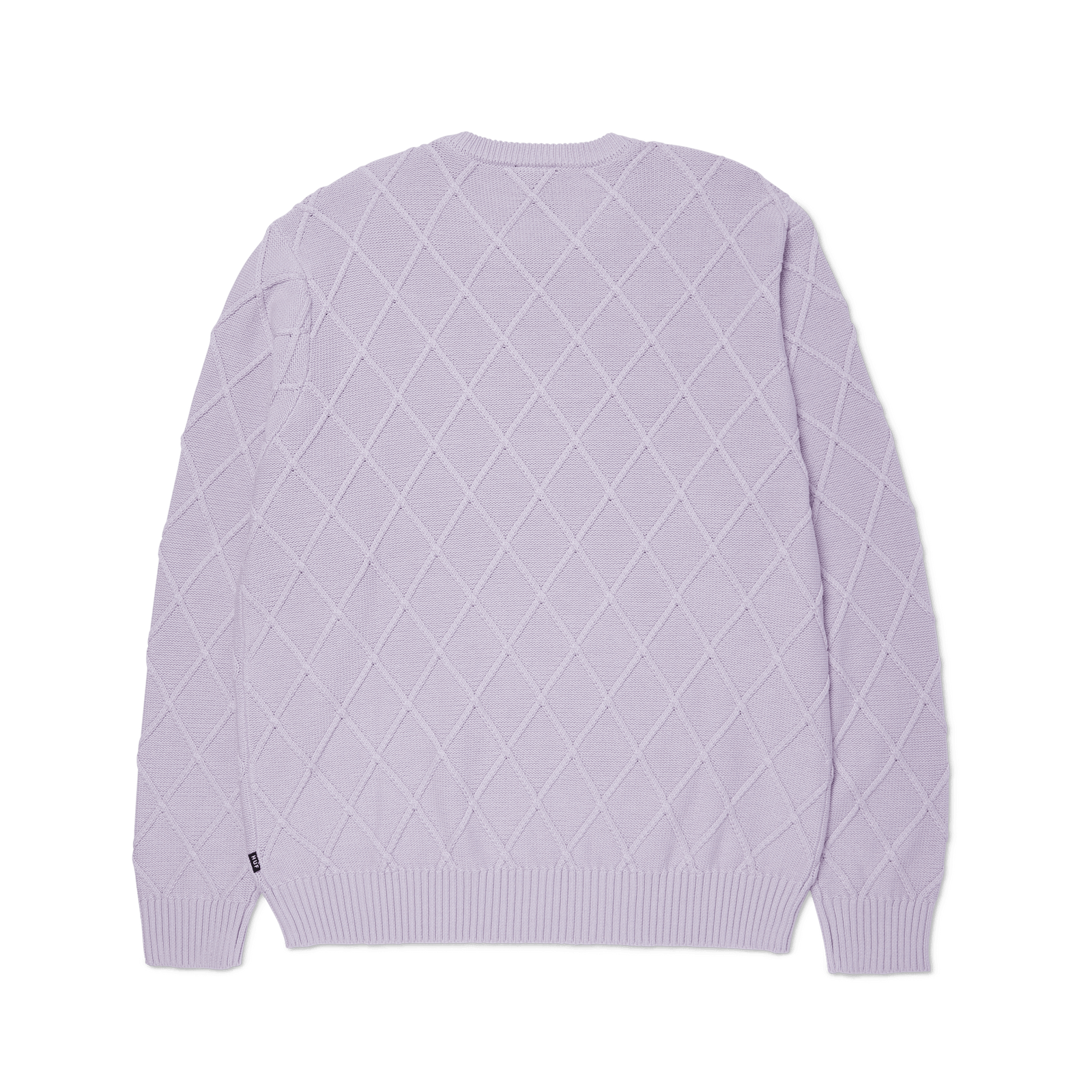 huf maglioni Grid Crewneck Sweater