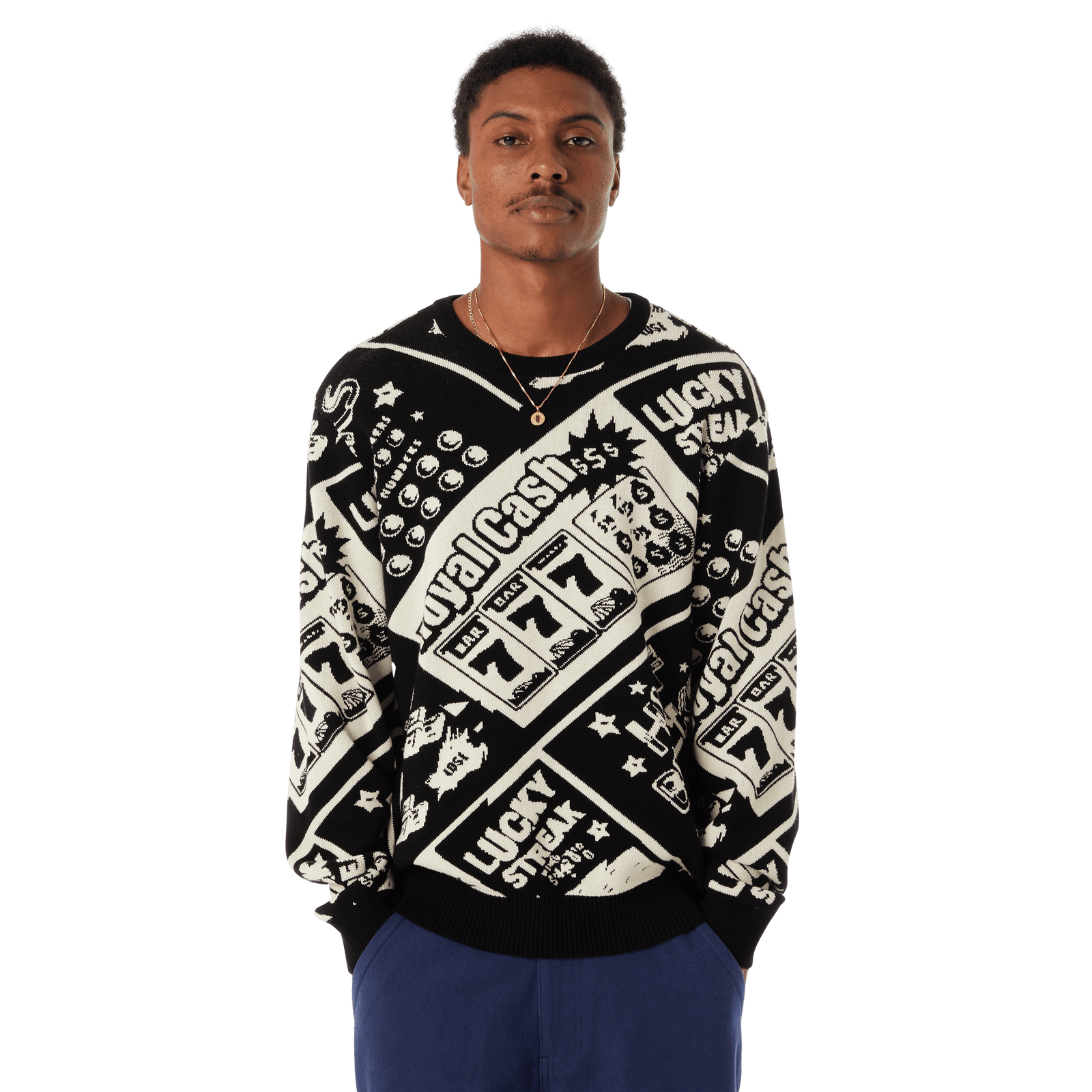 huf maglioni Lucky Crewneck Sweater