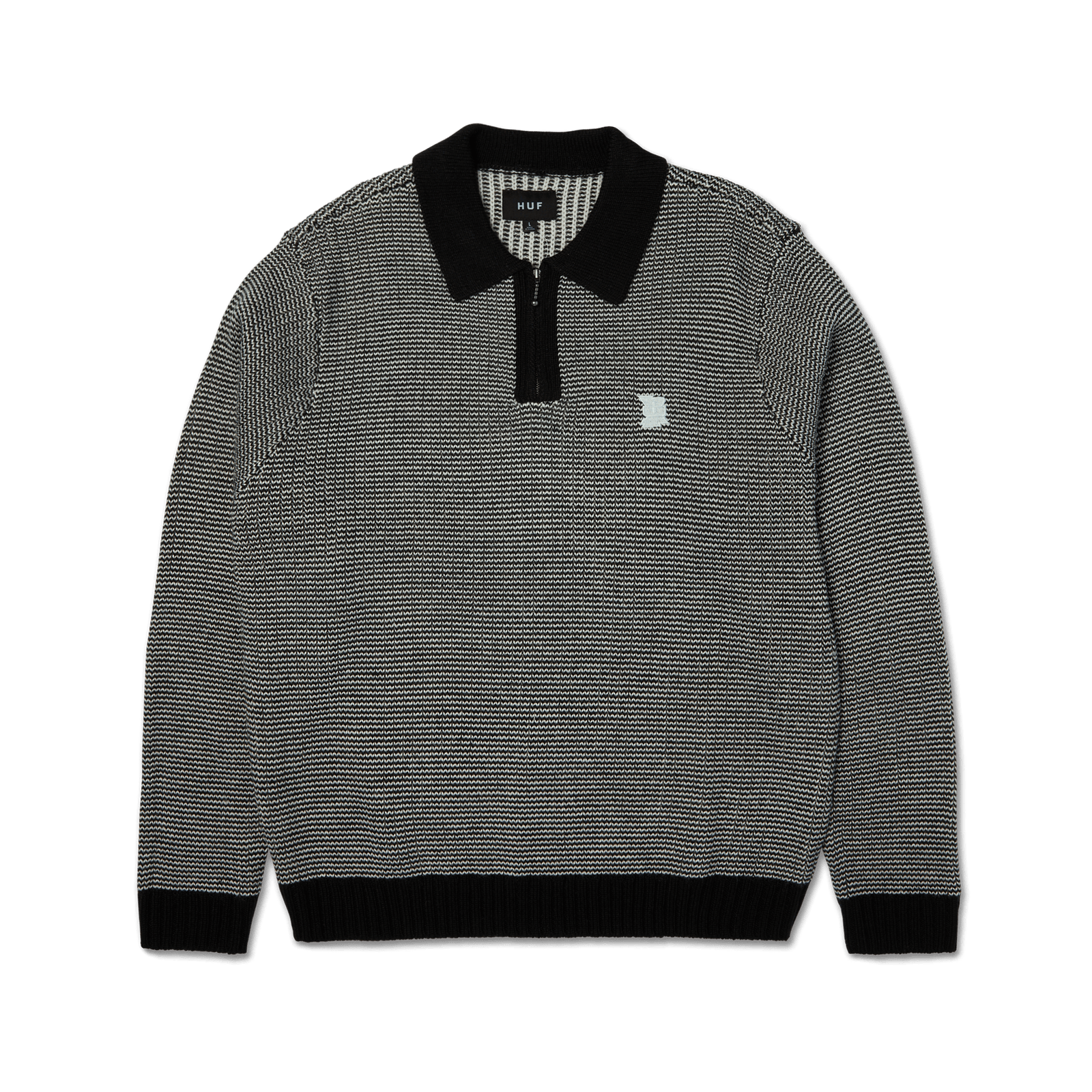 huf maglioni Megablast Two Tone Waffle Sweater