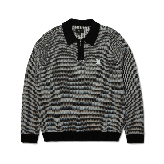 huf Megablast Two Tone Waffle Sweater foto 1