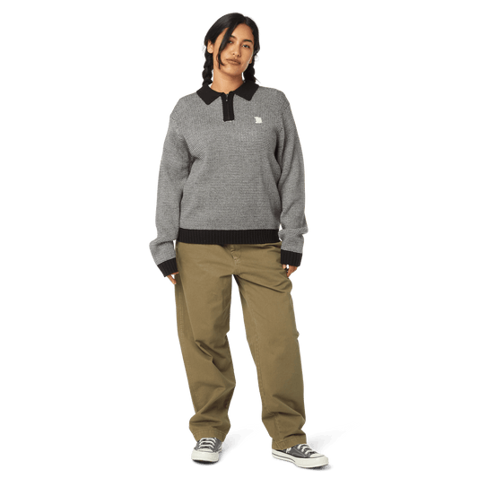 huf Megablast Two Tone Waffle Sweater foto 7