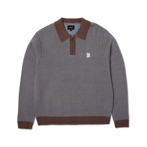 maglioni huf MEGABLAST TWO TONE WAFFLE SWEATER