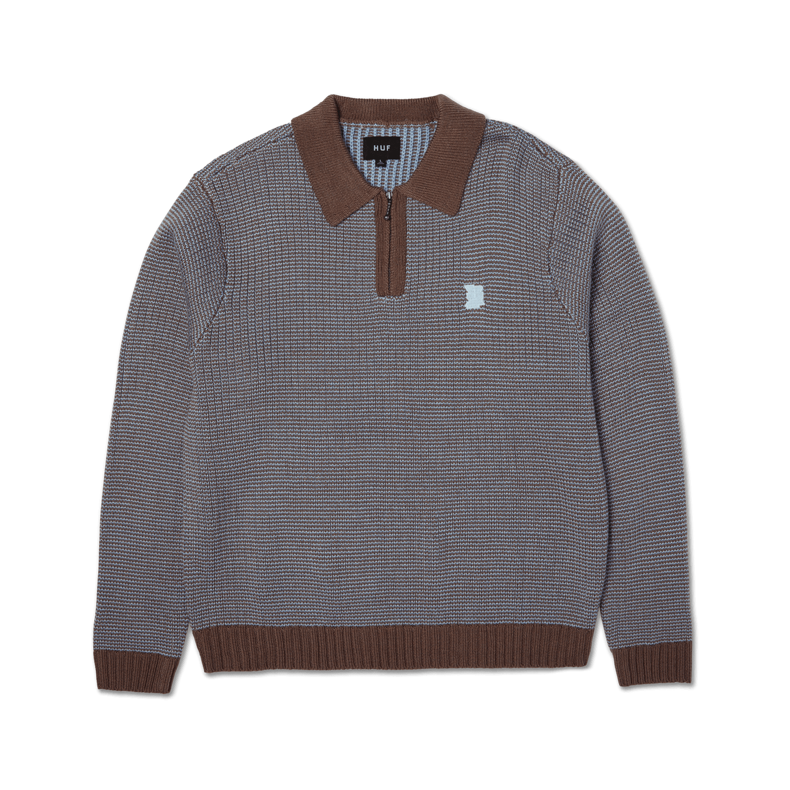 huf maglioni Megablast Two Tone Waffle Sweater