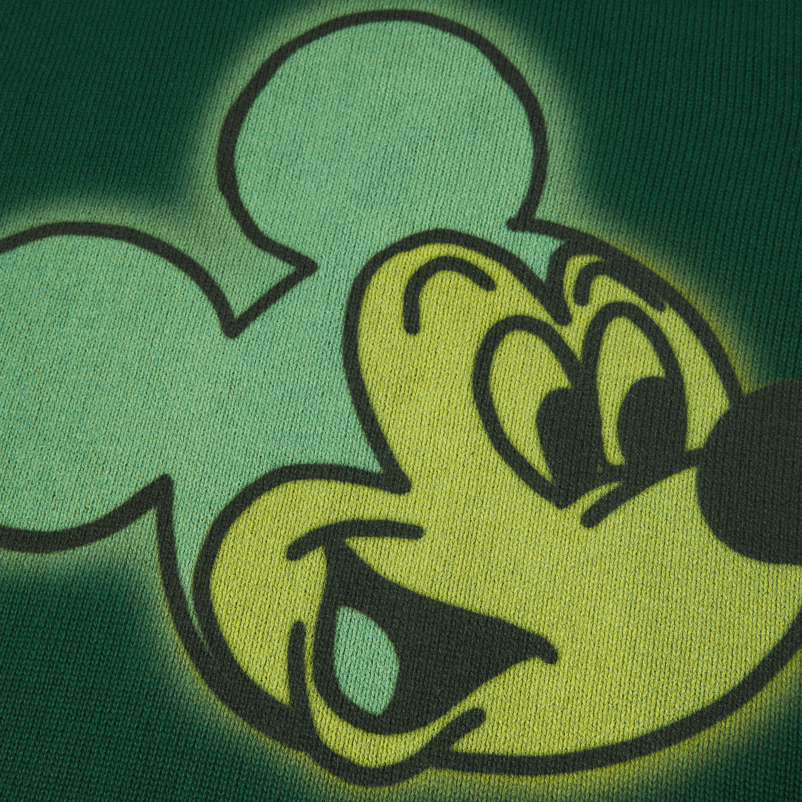huf maglioni Mickey Spray Crewneck Sweater