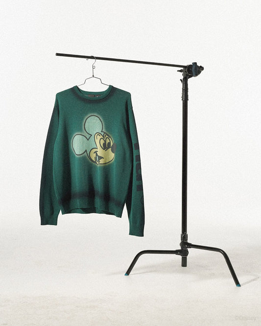 huf Mickey Spray Crewneck Sweater foto 6