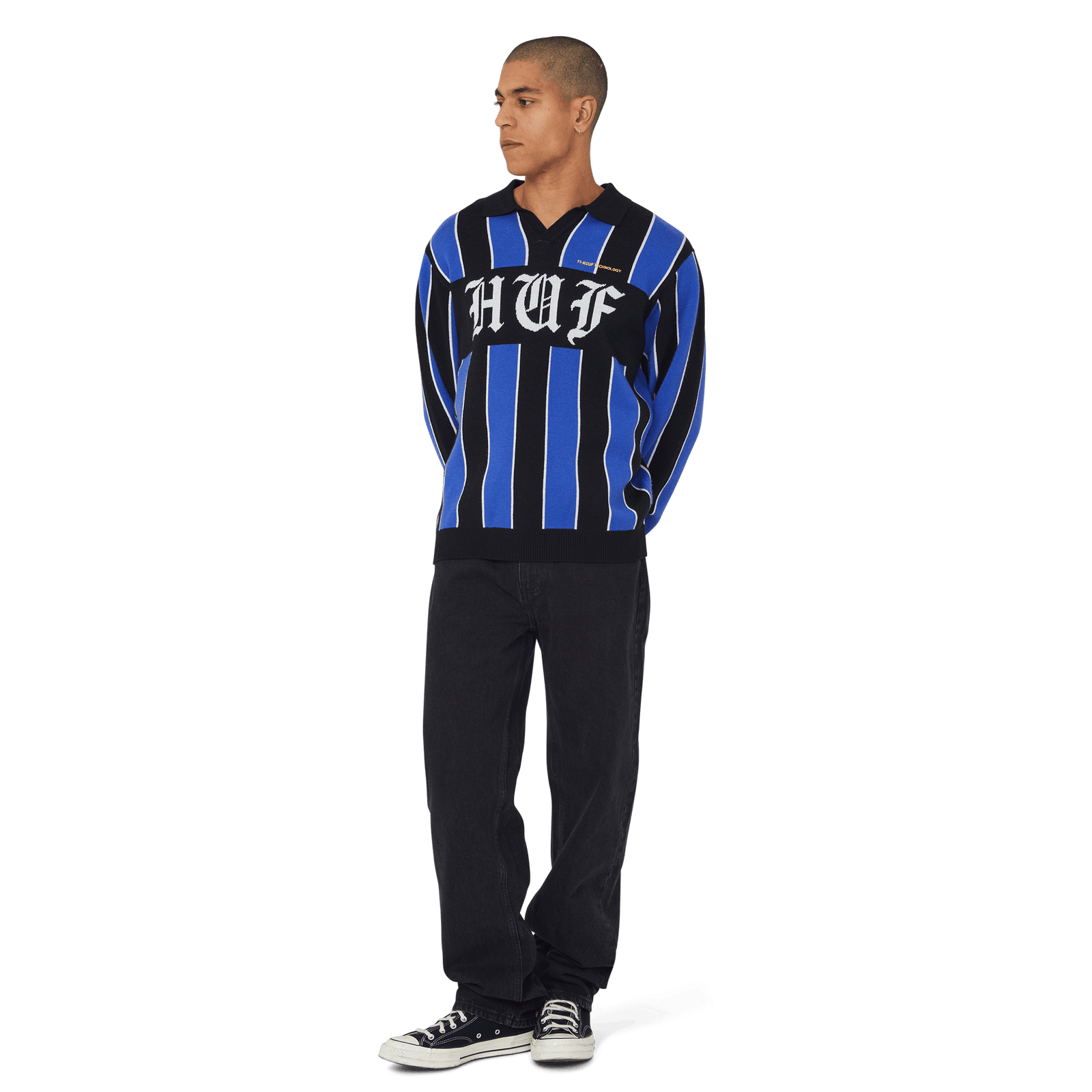 huf maglioni Midfield Jersey Sweater