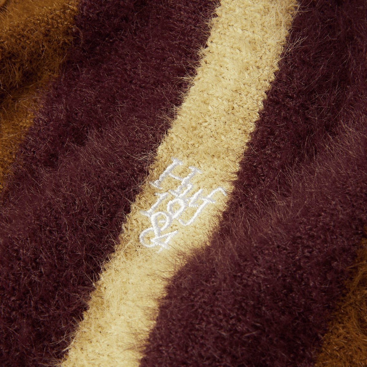 huf maglioni Milton Mohair Polo Sweater