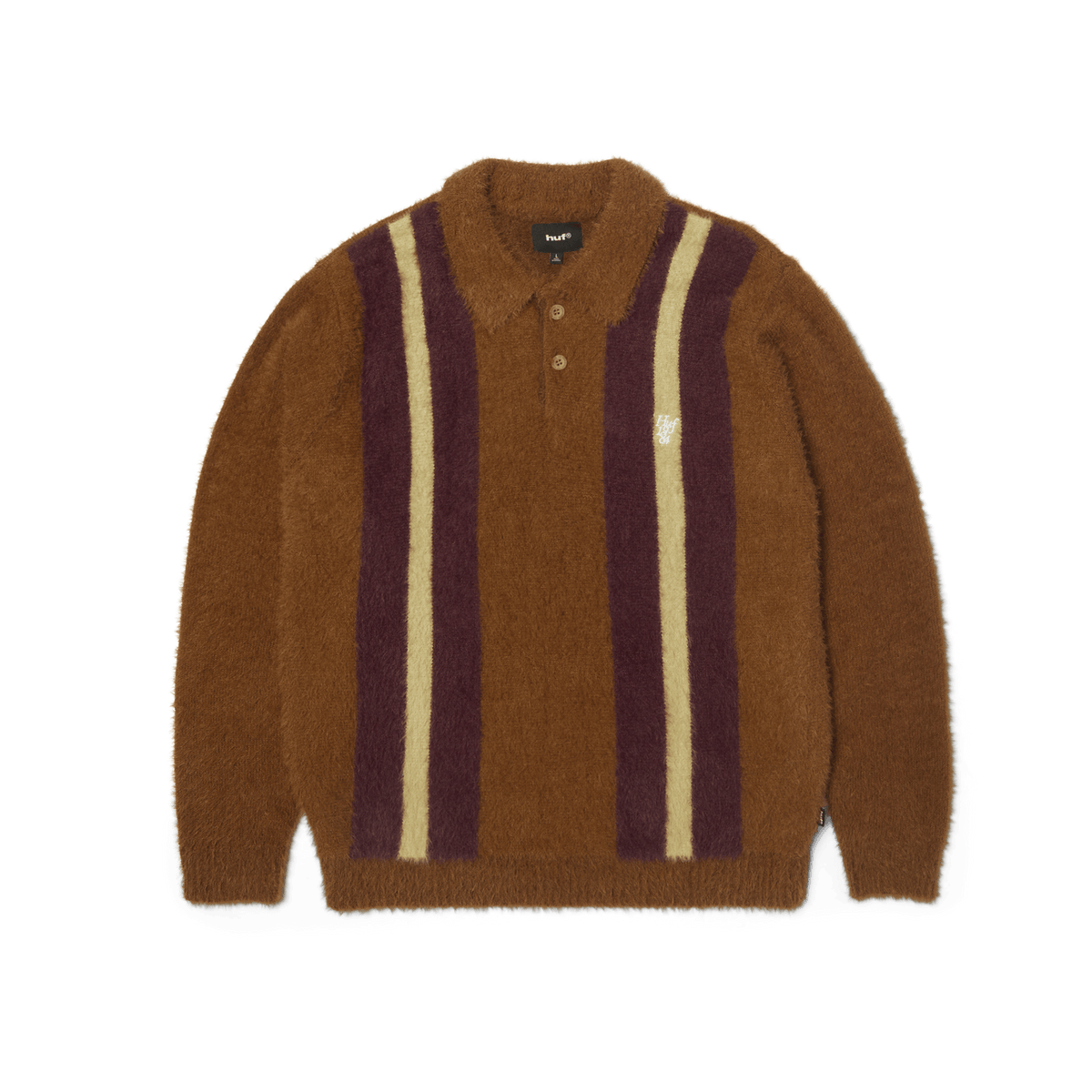 huf maglioni Milton Mohair Polo Sweater