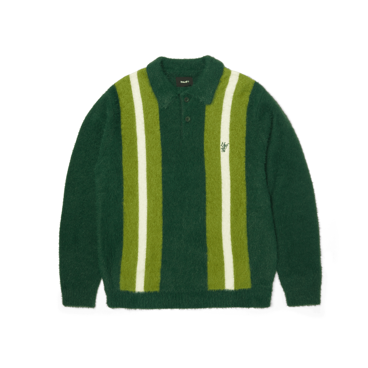 huf maglioni Milton Mohair Polo Sweater