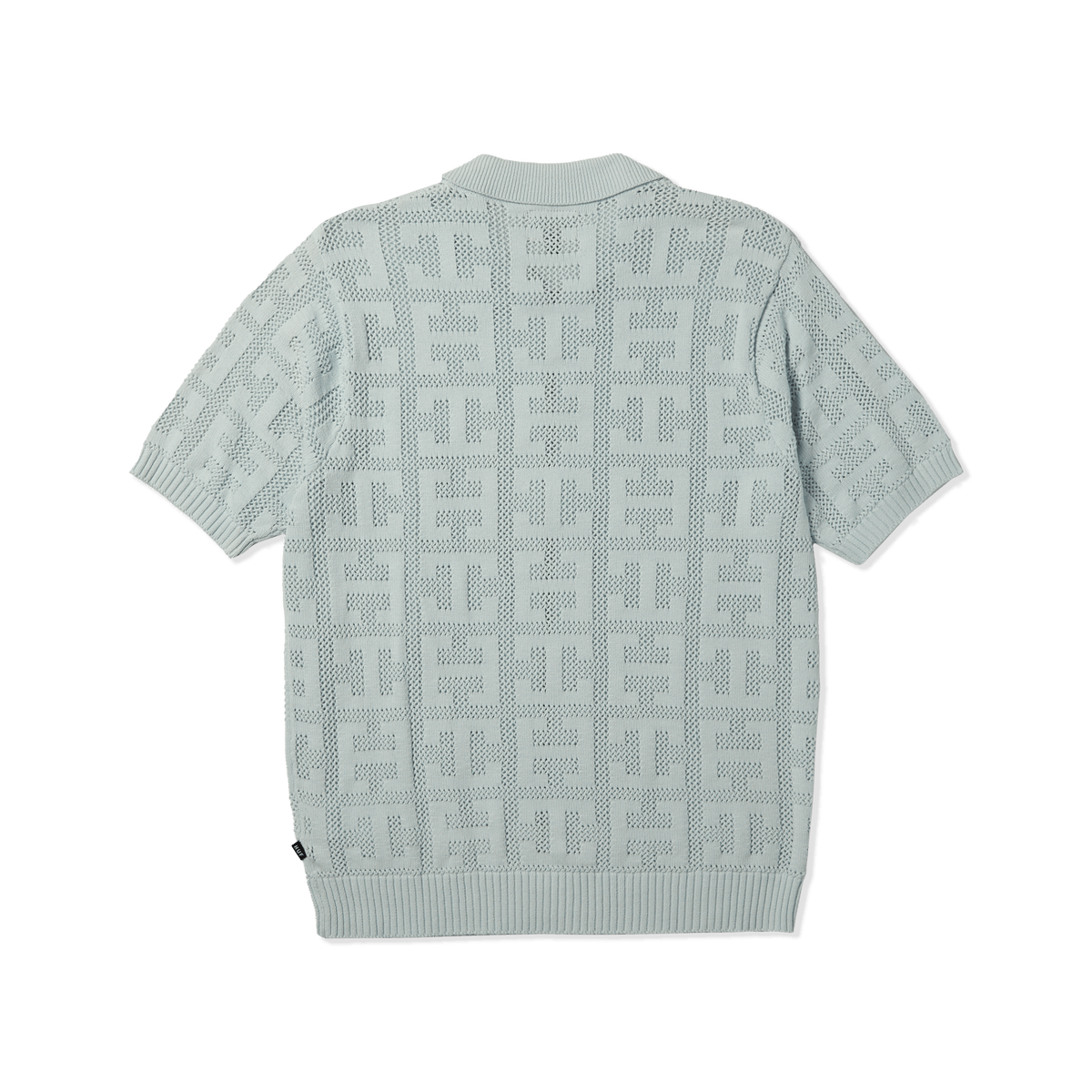 huf maglioni Monogram Jacquard Zip Sweater