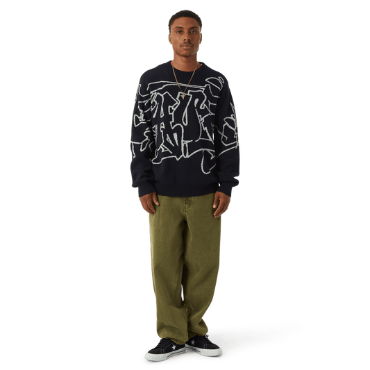 huf Outlines Crewneck Sweater foto 4