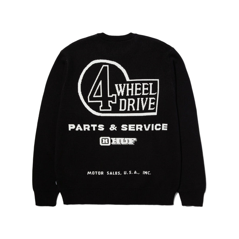 huf maglioni Parts Service Sweater