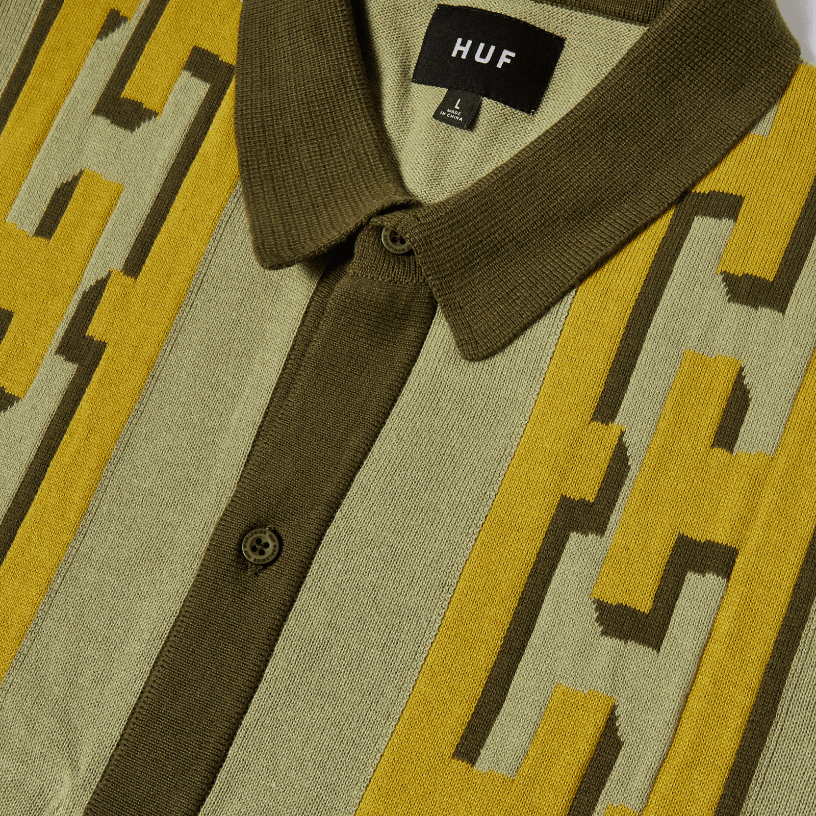 huf maglioni Pillar S S Knit Sweater