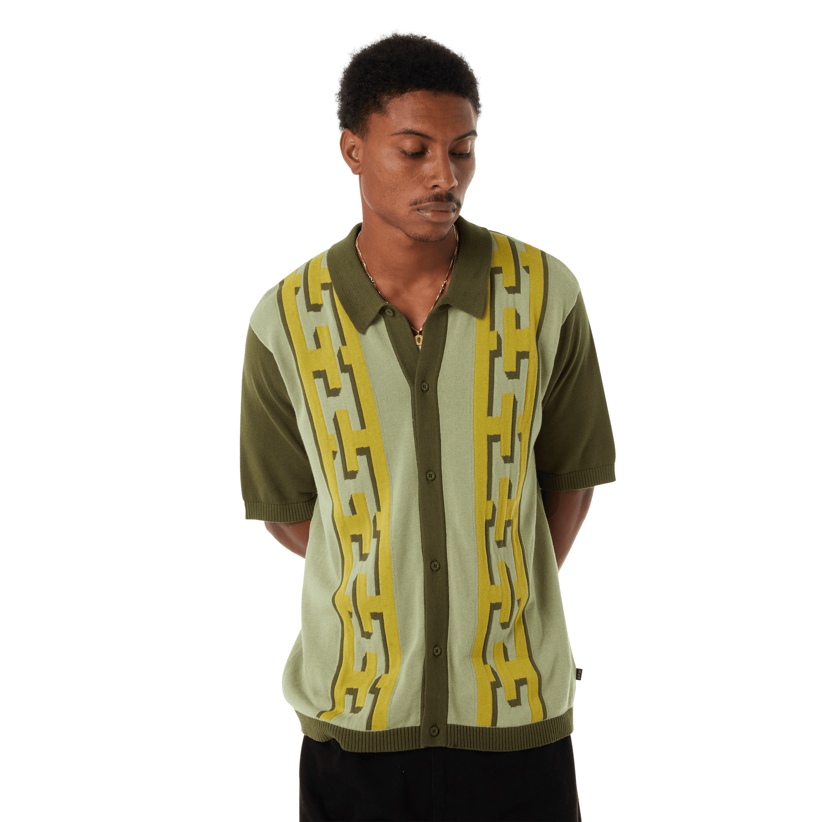 huf maglioni Pillar S S Knit Sweater