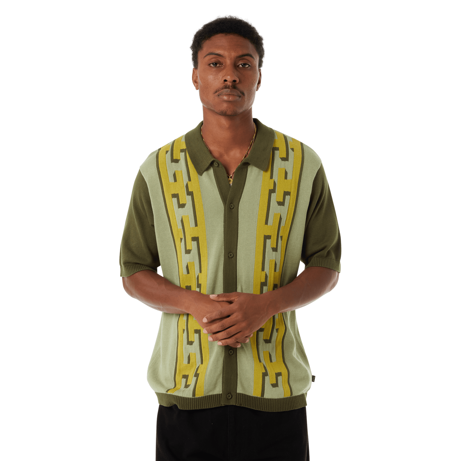 huf maglioni Pillar S S Knit Sweater