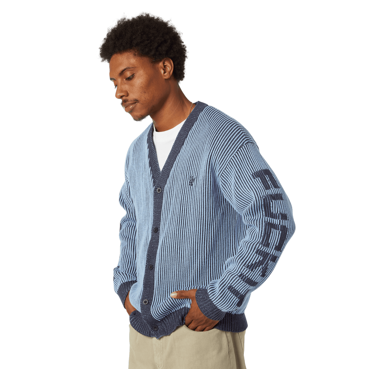huf maglioni Repeater Cardigan