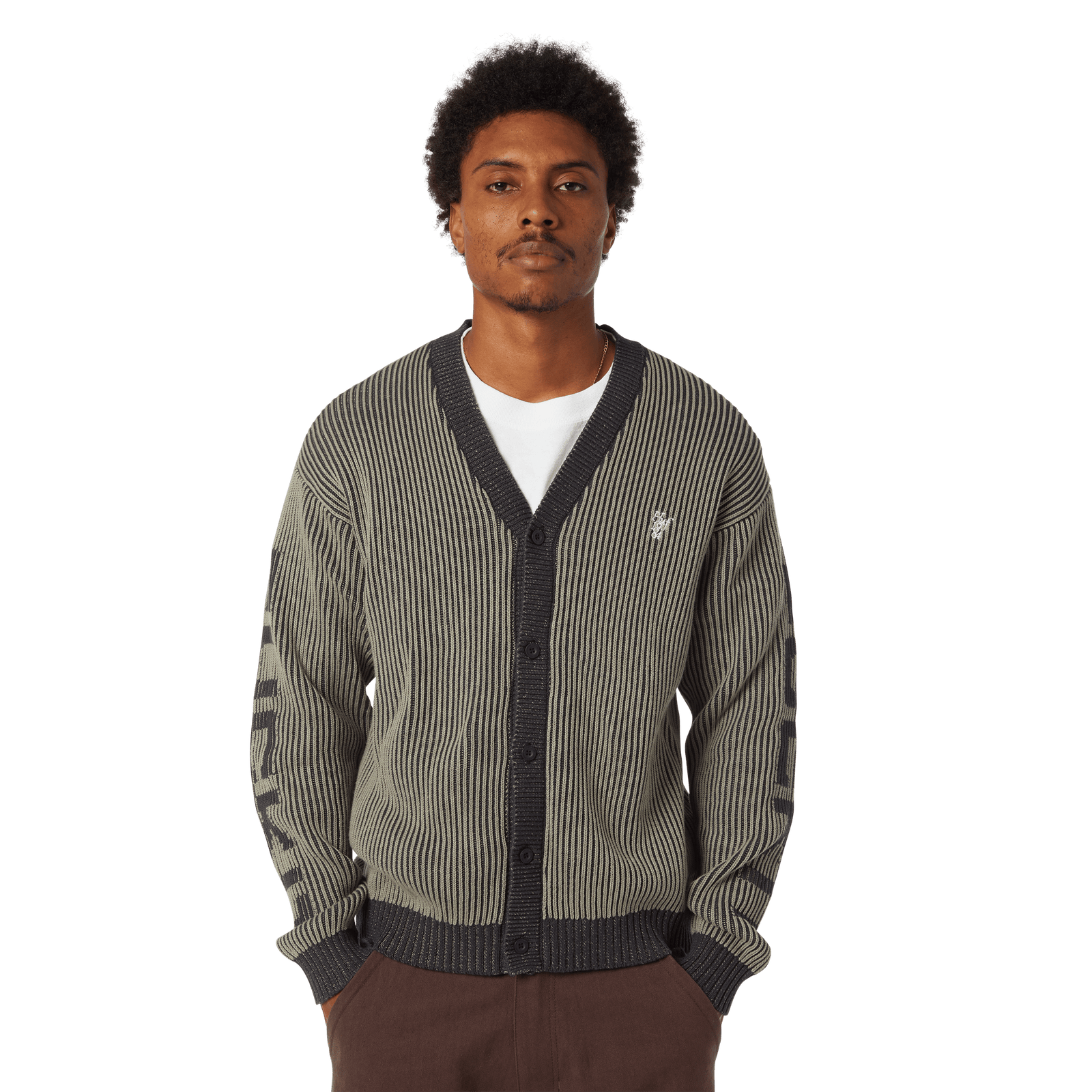 huf maglioni Repeater Cardigan