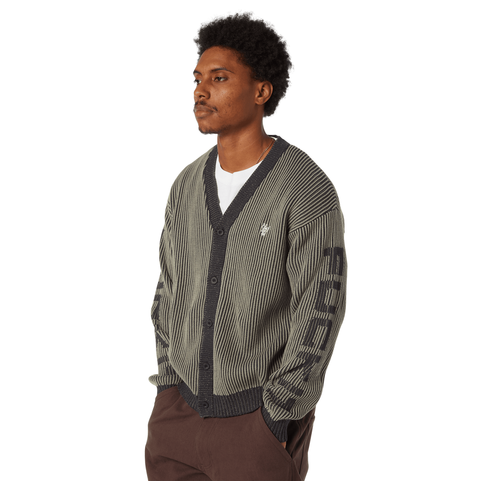 huf maglioni Repeater Cardigan