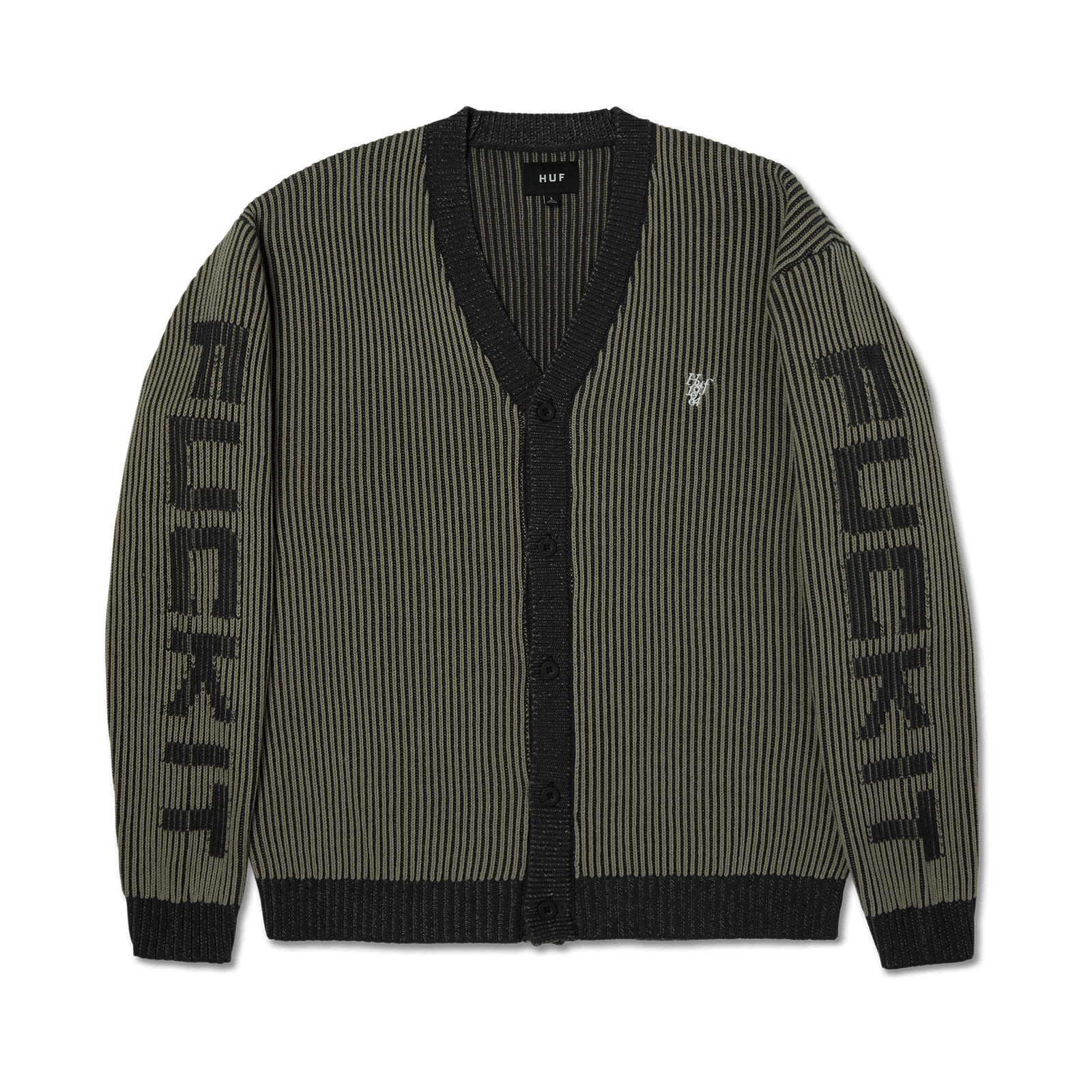 huf maglioni Repeater Cardigan