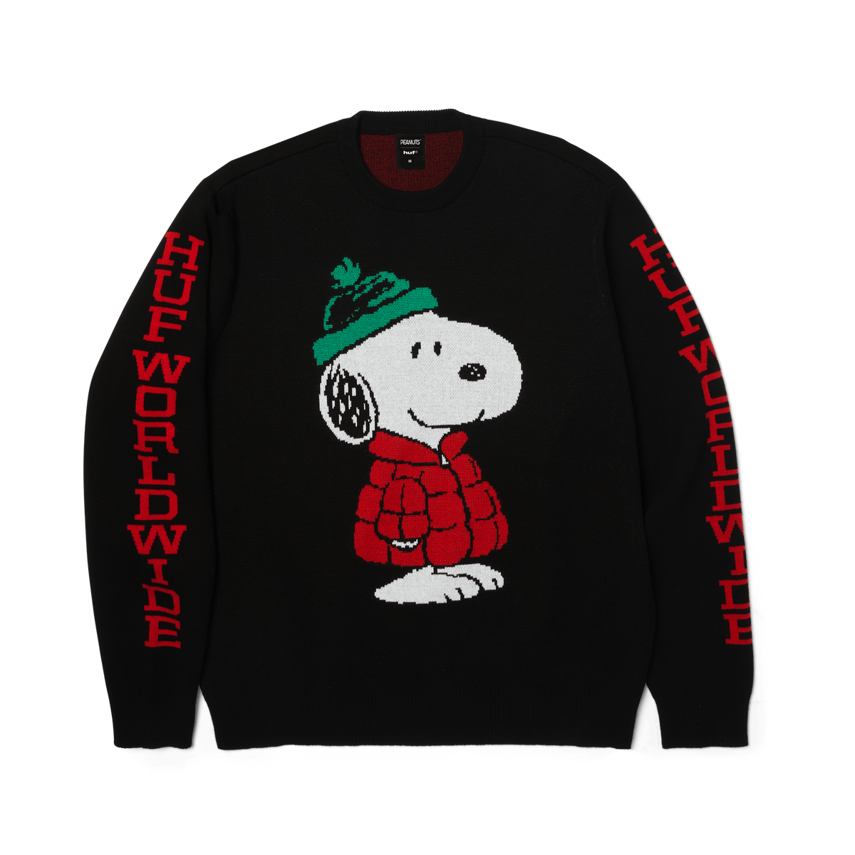 huf maglioni Snoopy Puffer Sweater