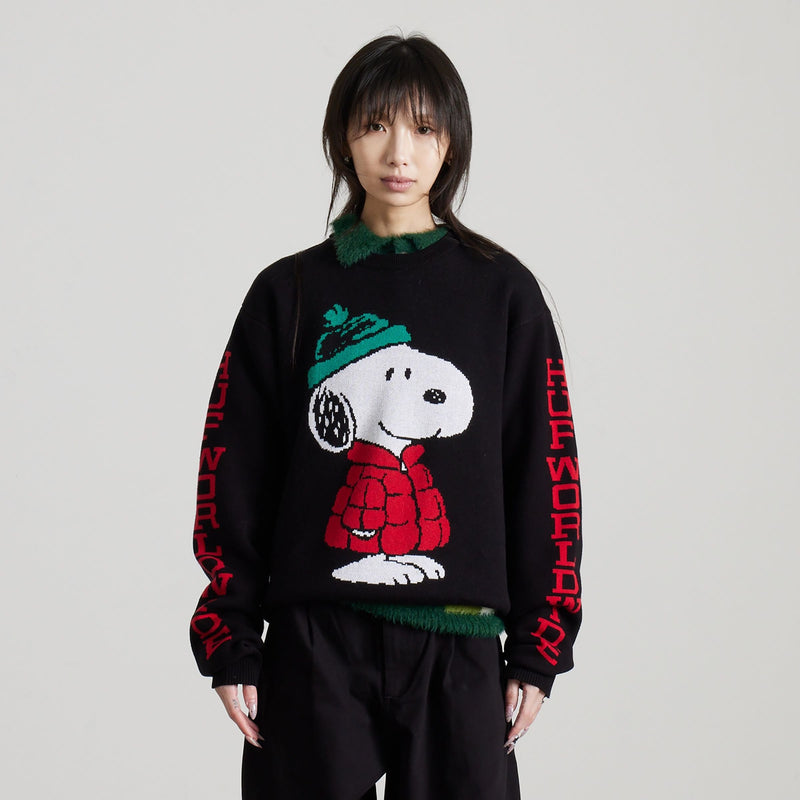 huf maglioni Snoopy Puffer Sweater