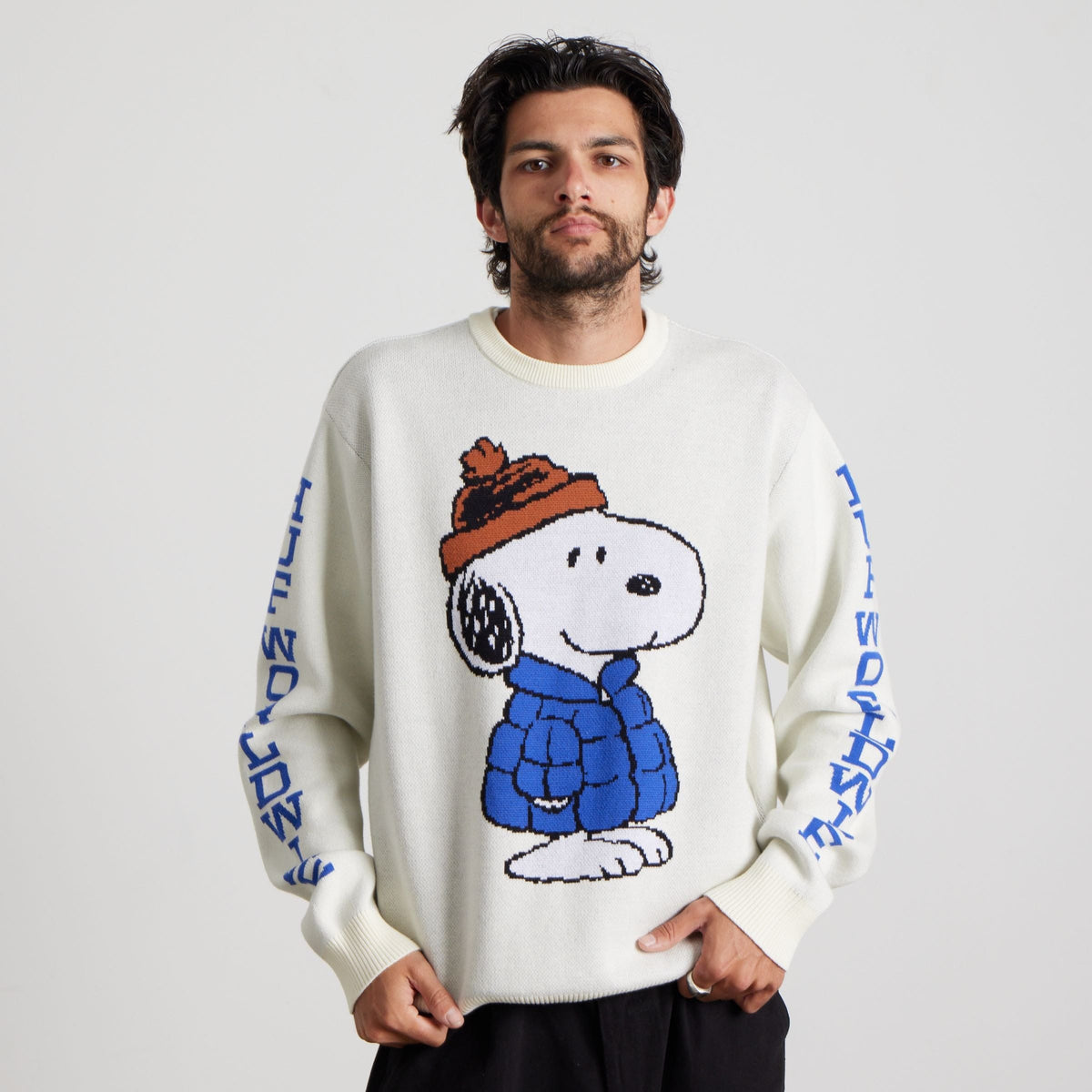 huf maglioni Snoopy Puffer Sweater