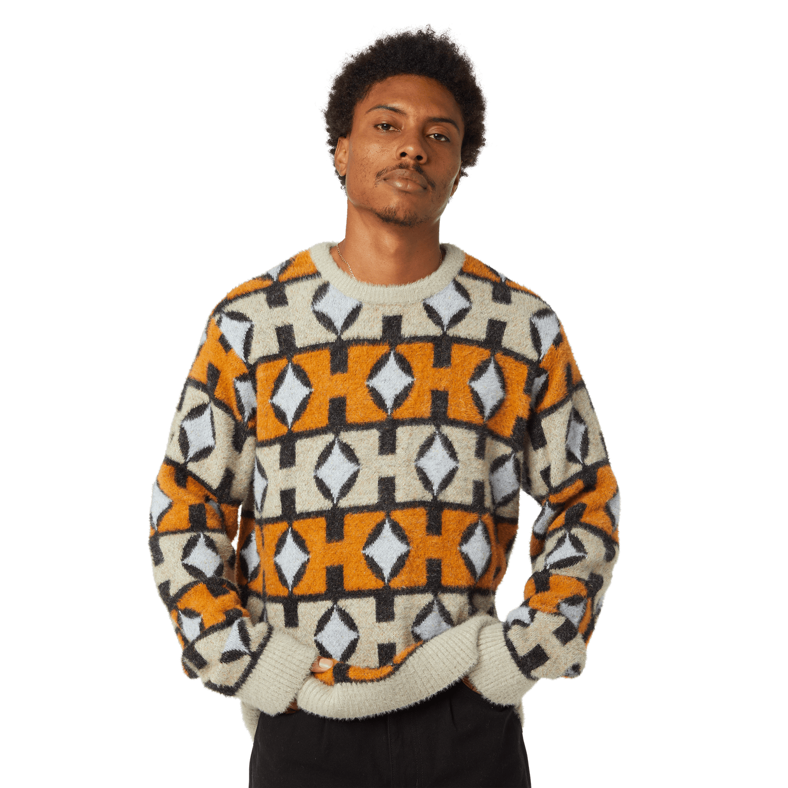 huf maglioni Space Age Crewneck Sweater