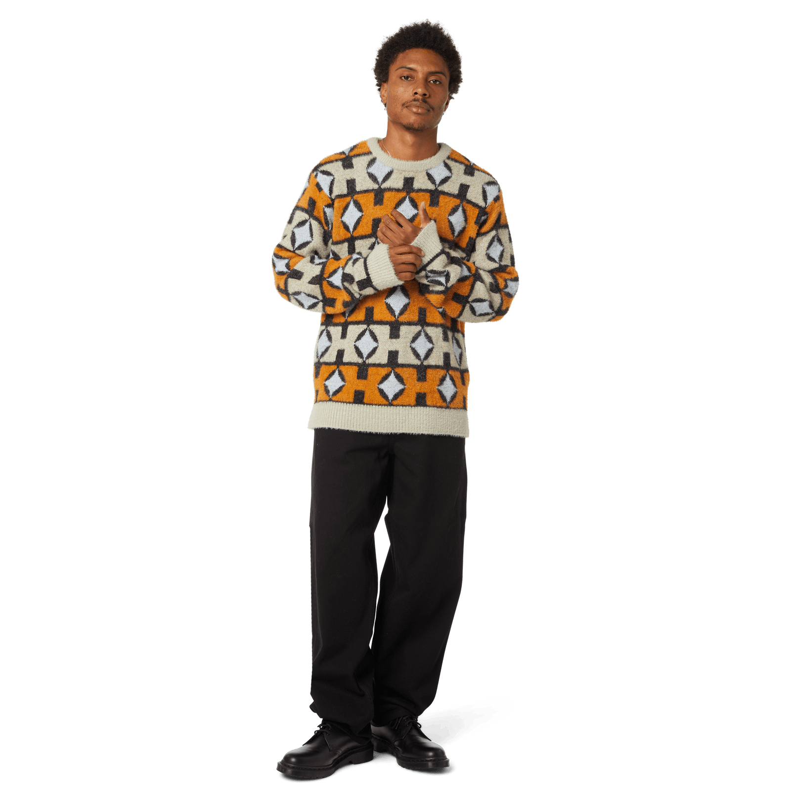 huf maglioni Space Age Crewneck Sweater