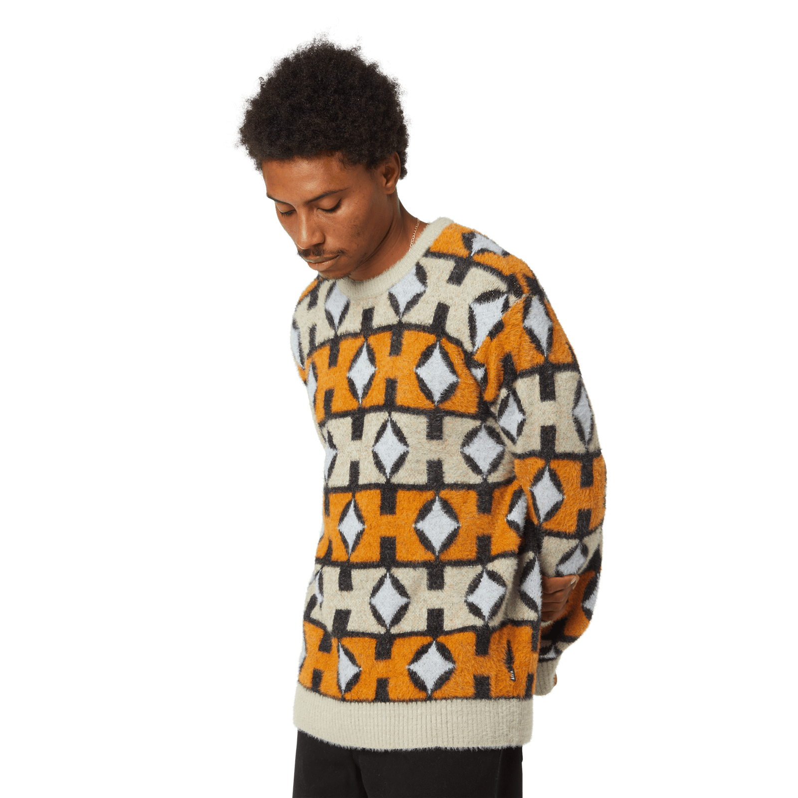 huf maglioni Space Age Crewneck Sweater