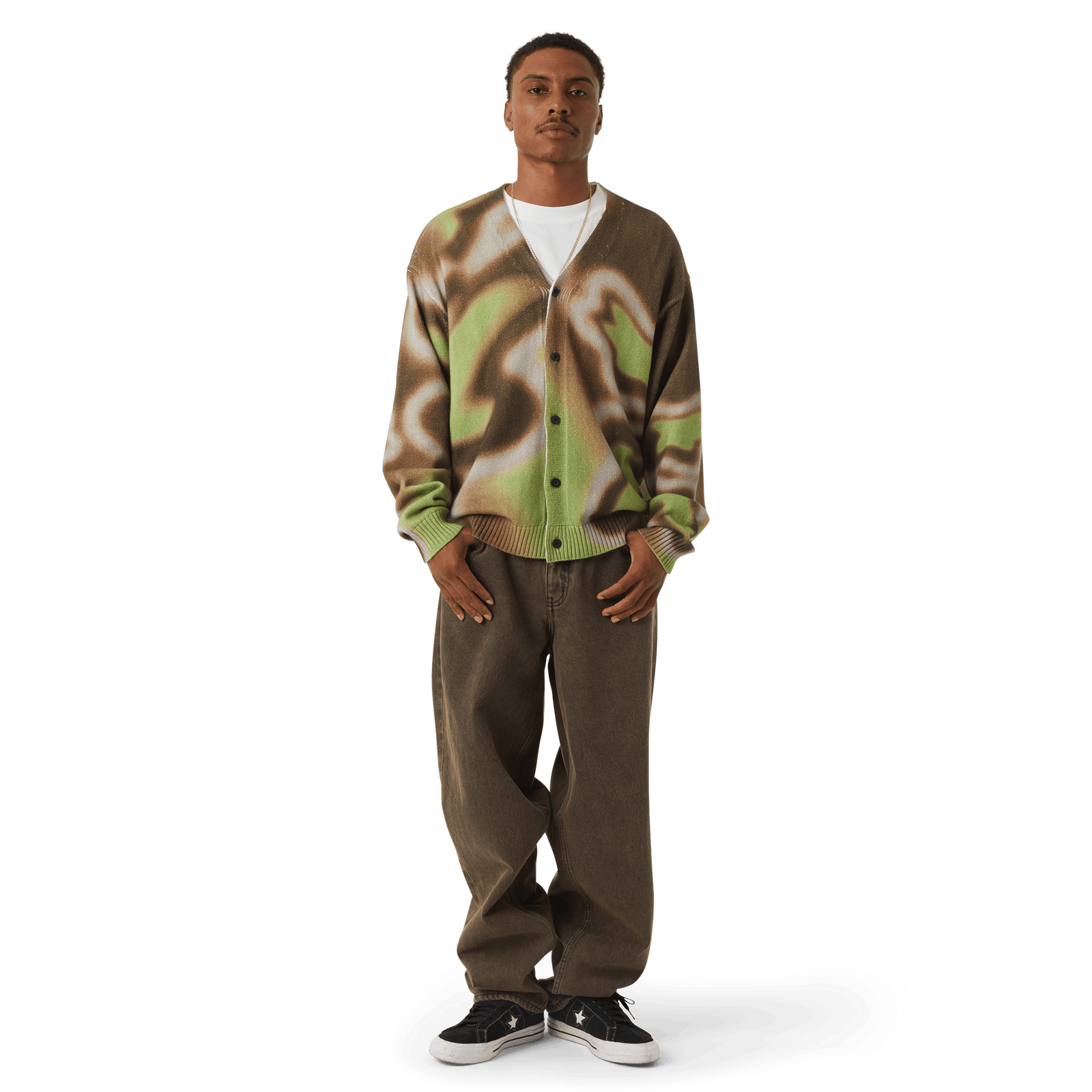 huf maglioni Space Dust Cardigan