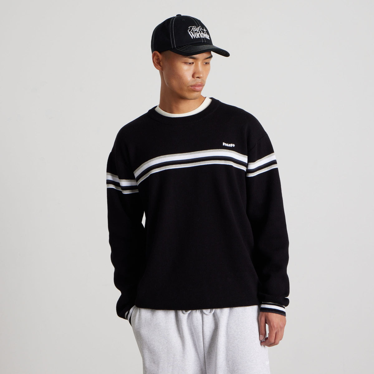 huf maglioni Stratford Stripe Sweater
