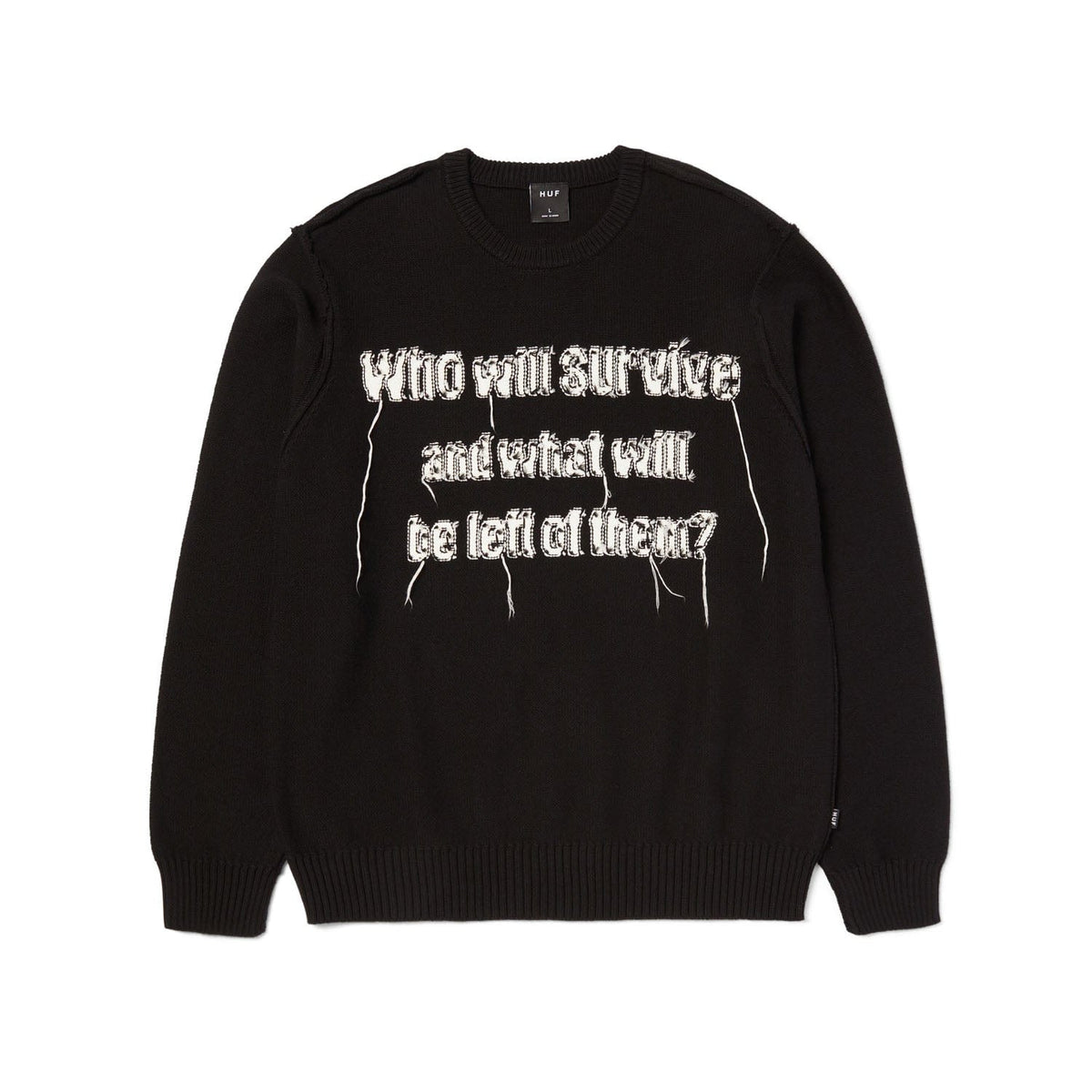 huf maglioni Survive Cable Knit Sweater
